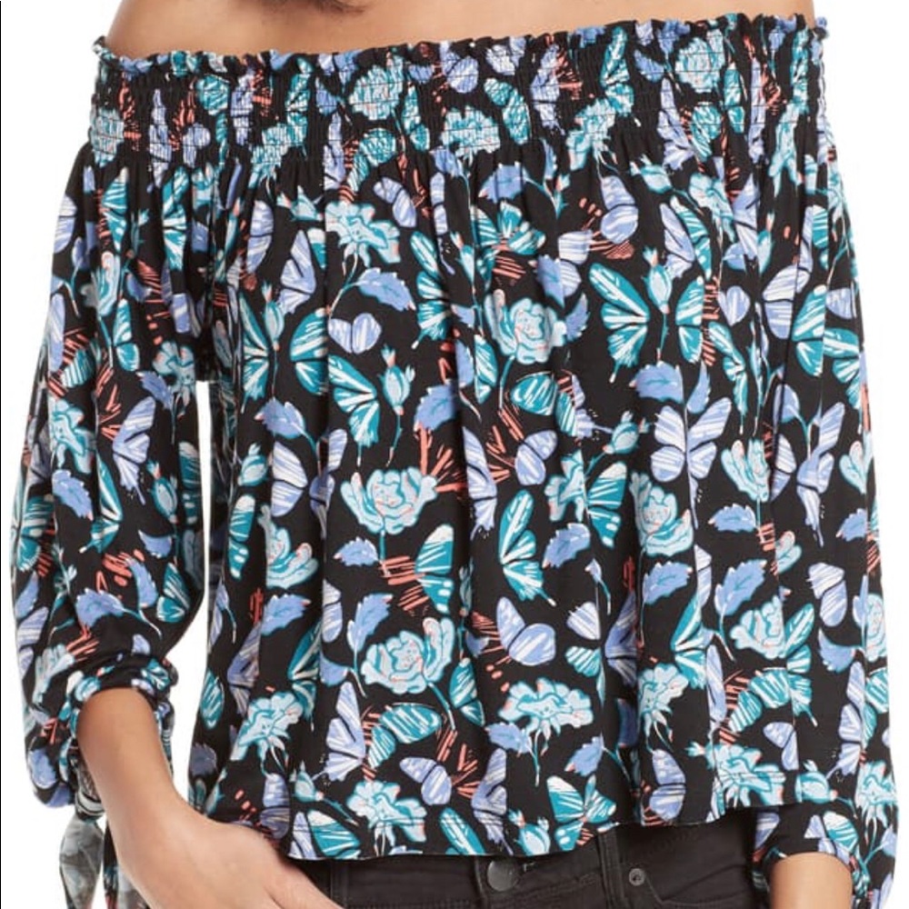 Free People Lexington Off-Shoulder Top